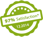 97% de satisfaction client Selon un sondage de déc. 2014 97% de satisfaction client Selon un sondage de déc. 2014