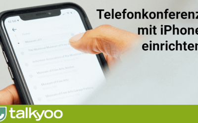 Telefonkonferenz am iPhone einrichten